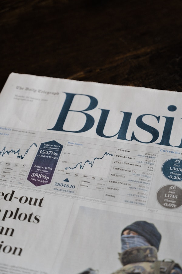 Business newspaper
