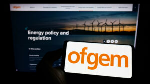 An image of the OFGEM website